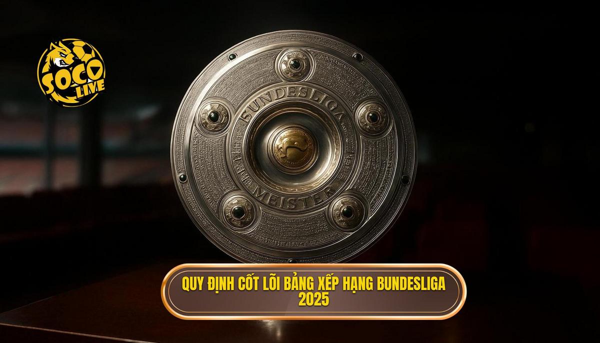 Bảng Xếp Hạng Bundesliga 2025: Phân Tích Chuyên Sâu Về Cuộc Đua Vô Địch và Trụ Hạng 1 Cấu Trúc và Quy Định Cốt Lõi Của Bảng Xếp Hạng Bundesliga 2025