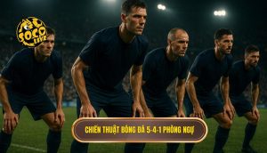 Chiến thuật bóng đá 5-4-1 phòng ngự