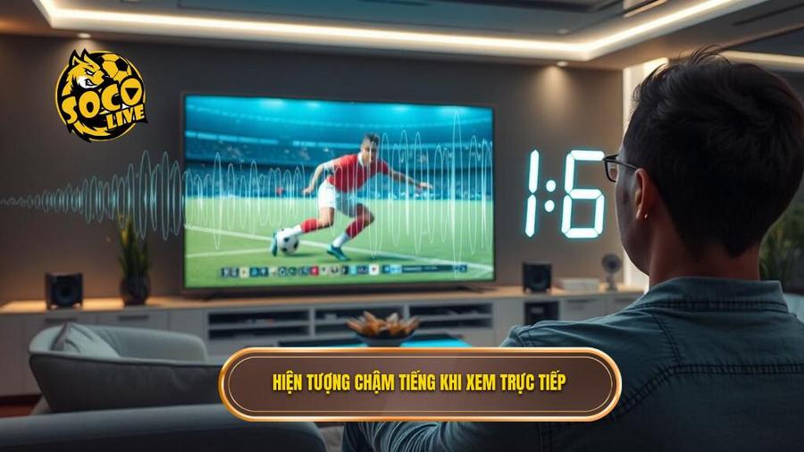 Hiện tượng chậm tiếng khi xem trực tiếp