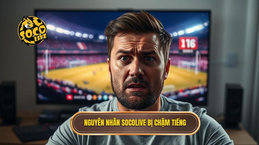 Nguyên nhân Socolive bị chậm tiếng