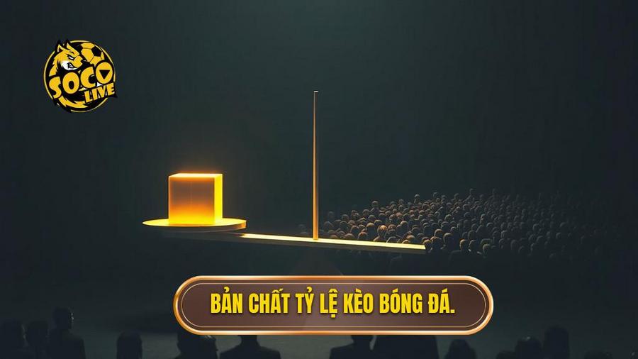 1. Bản chất tỷ lệ kèo bóng đá.