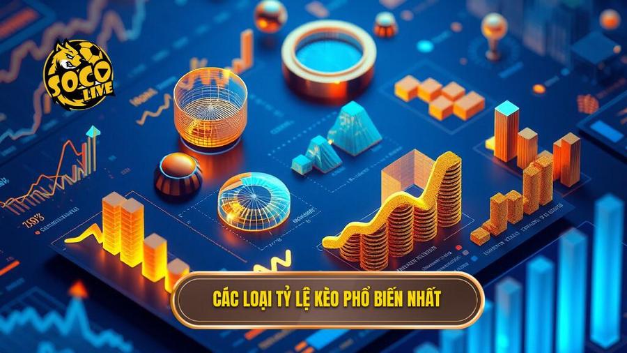 1. Các loại tỷ lệ kèo phổ biến nhất