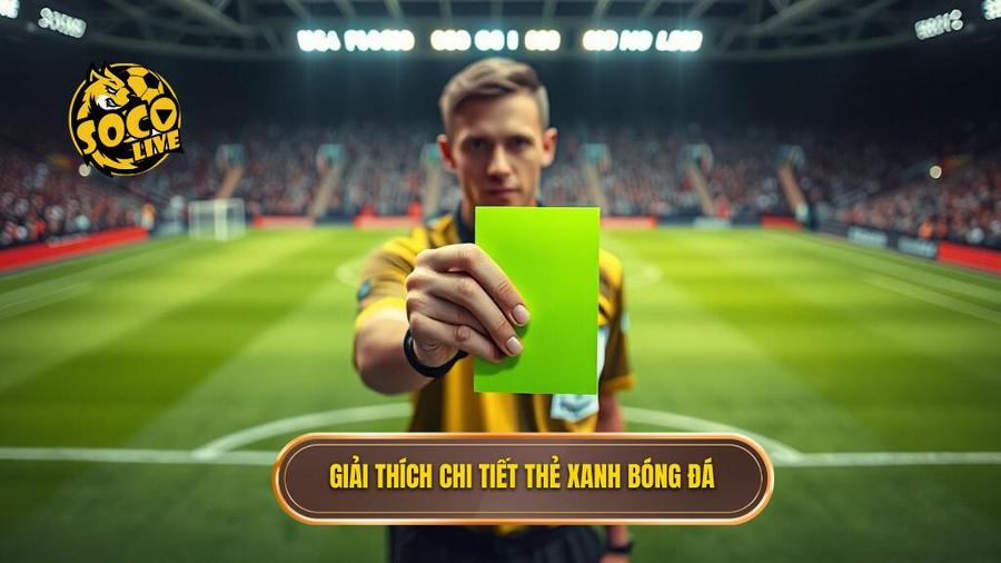Giải thích chi tiết thẻ xanh bóng đá