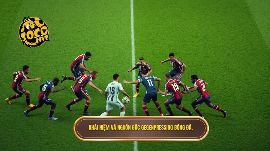Khái niệm và nguồn gốc Gegenpressing bóng đá.
