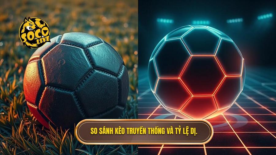 3. So sánh kèo truyền thống và tỷ lệ dị.