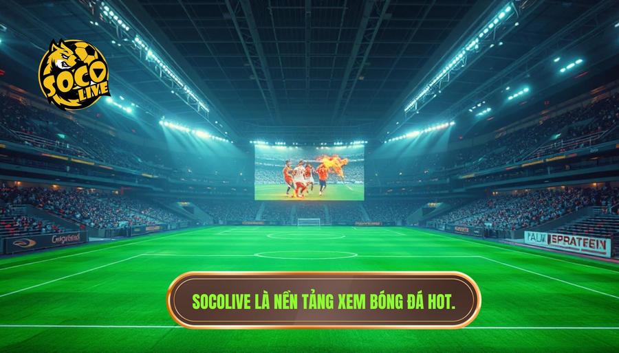 Giải mã sức hút: Socolive là gì? Nền tảng xem bóng hot nhất hiện nay
