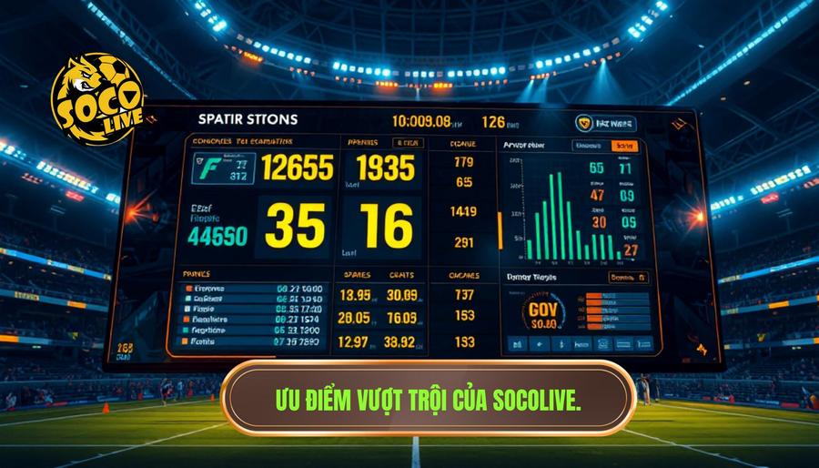 Những ưu điểm vượt trội khiến SOCOLIVE dẫn đầu thị trường