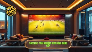Trải nghiệm xem bóng trên Socolive: Đỉnh cao giải trí trực tuyến