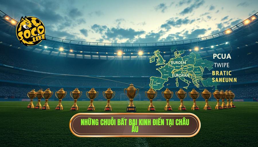Chuỗi bất bại dài nhất lịch sử bóng đá: Khi những giới hạn bị phá vỡ 2 Những chuỗi bất bại kinh điển tại lục địa già (Châu Âu)